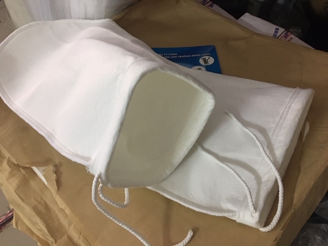 liên hệ đông châu May túi PE dây rút lọc nước lọc hóa chất