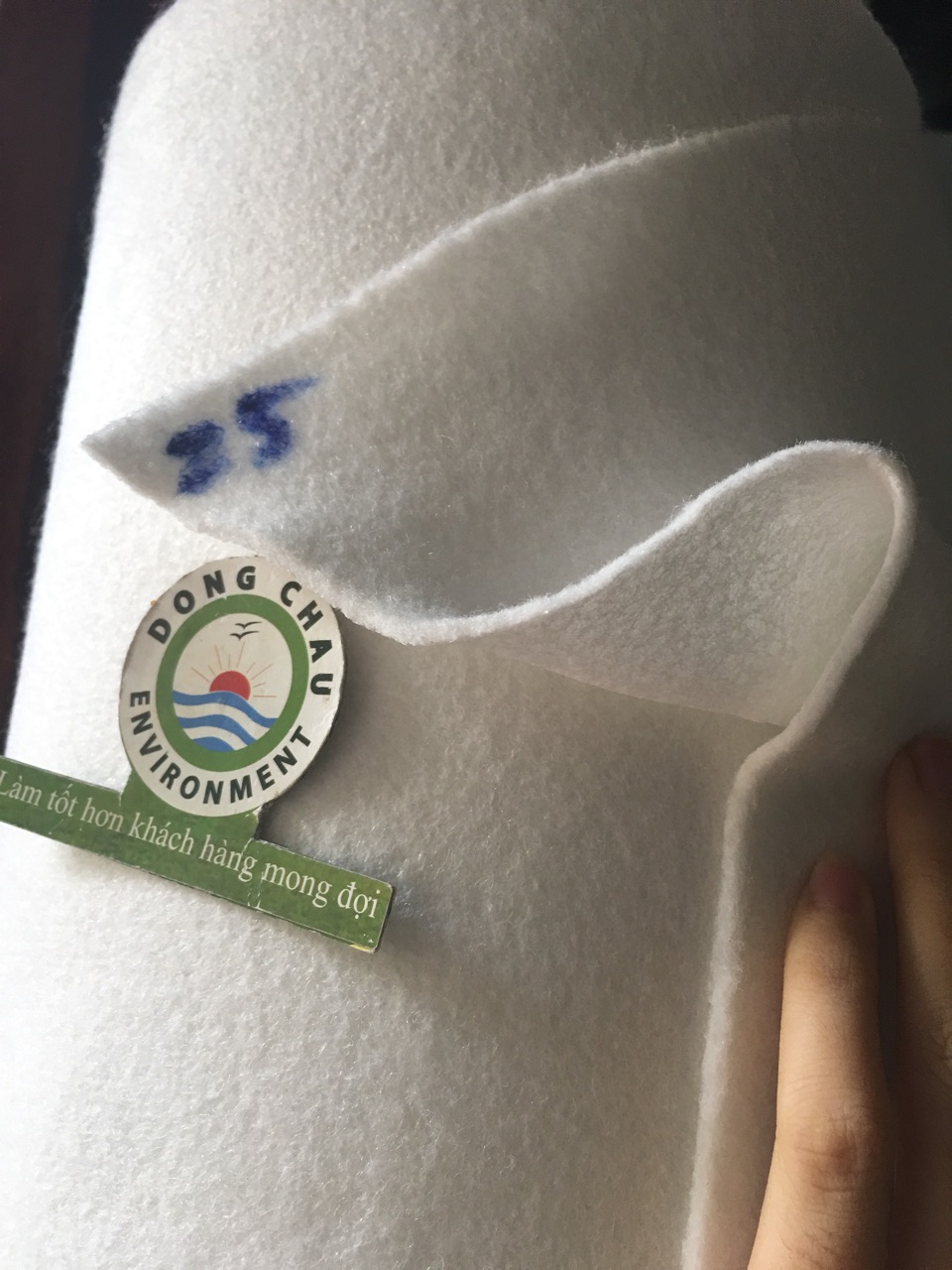 vải lọc pe 25 micron