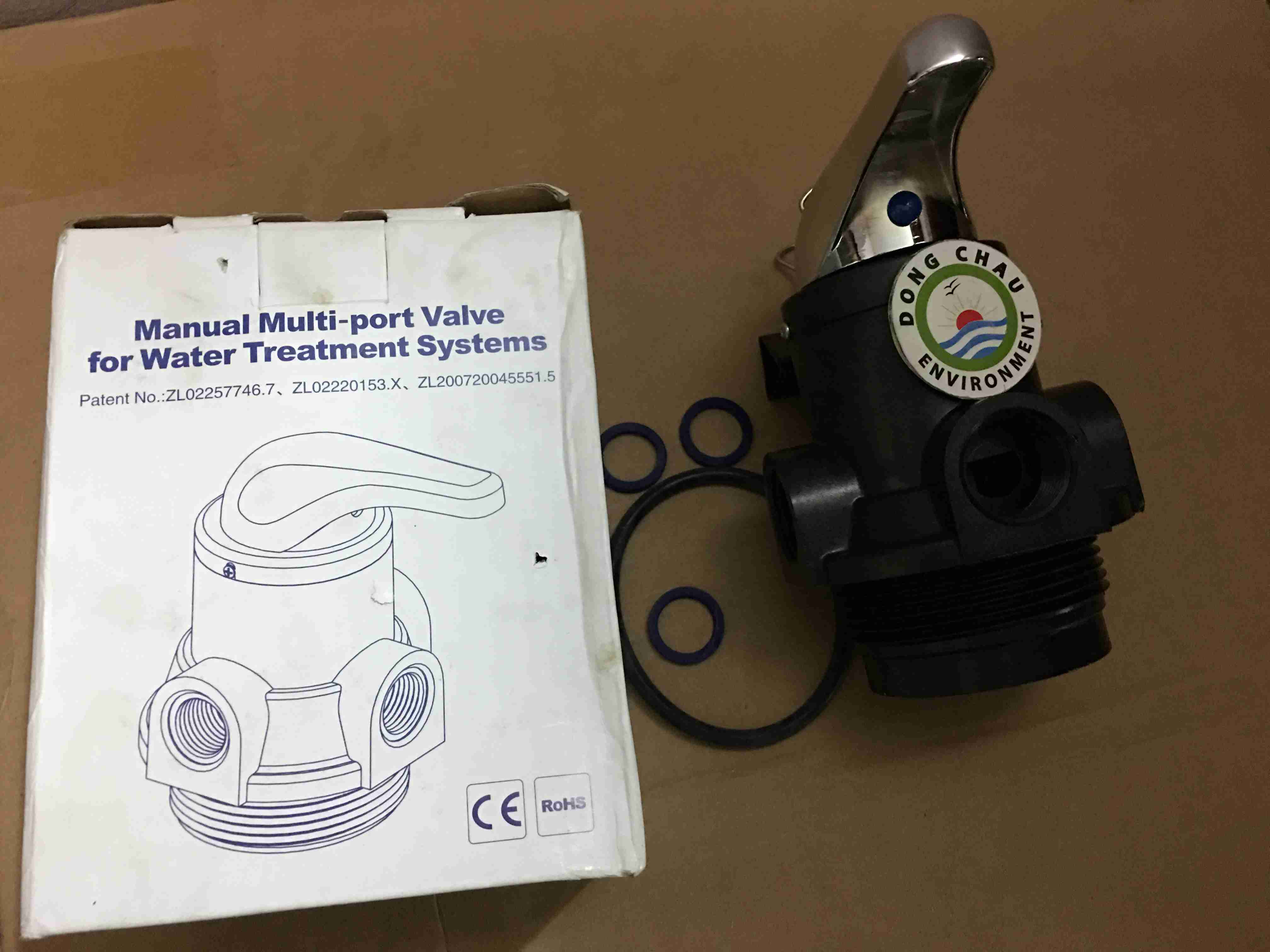 Van 3 ngã lọc nước F56A dùng cho bình lọc tổng