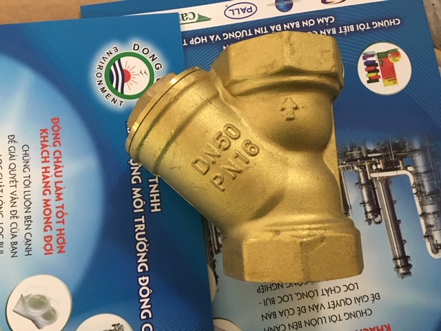 liên hệ đông châu phân phối Y lọc ren đồng DN50