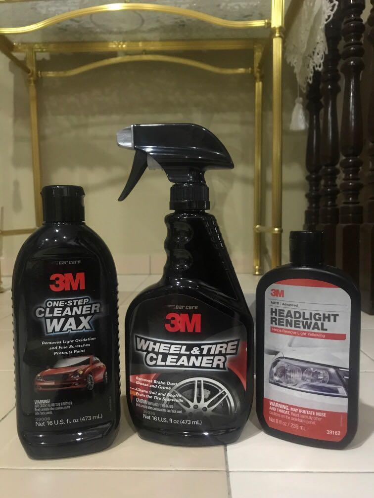 Dung dịch tẩy ố và làm mới đèn xe 3M 39162