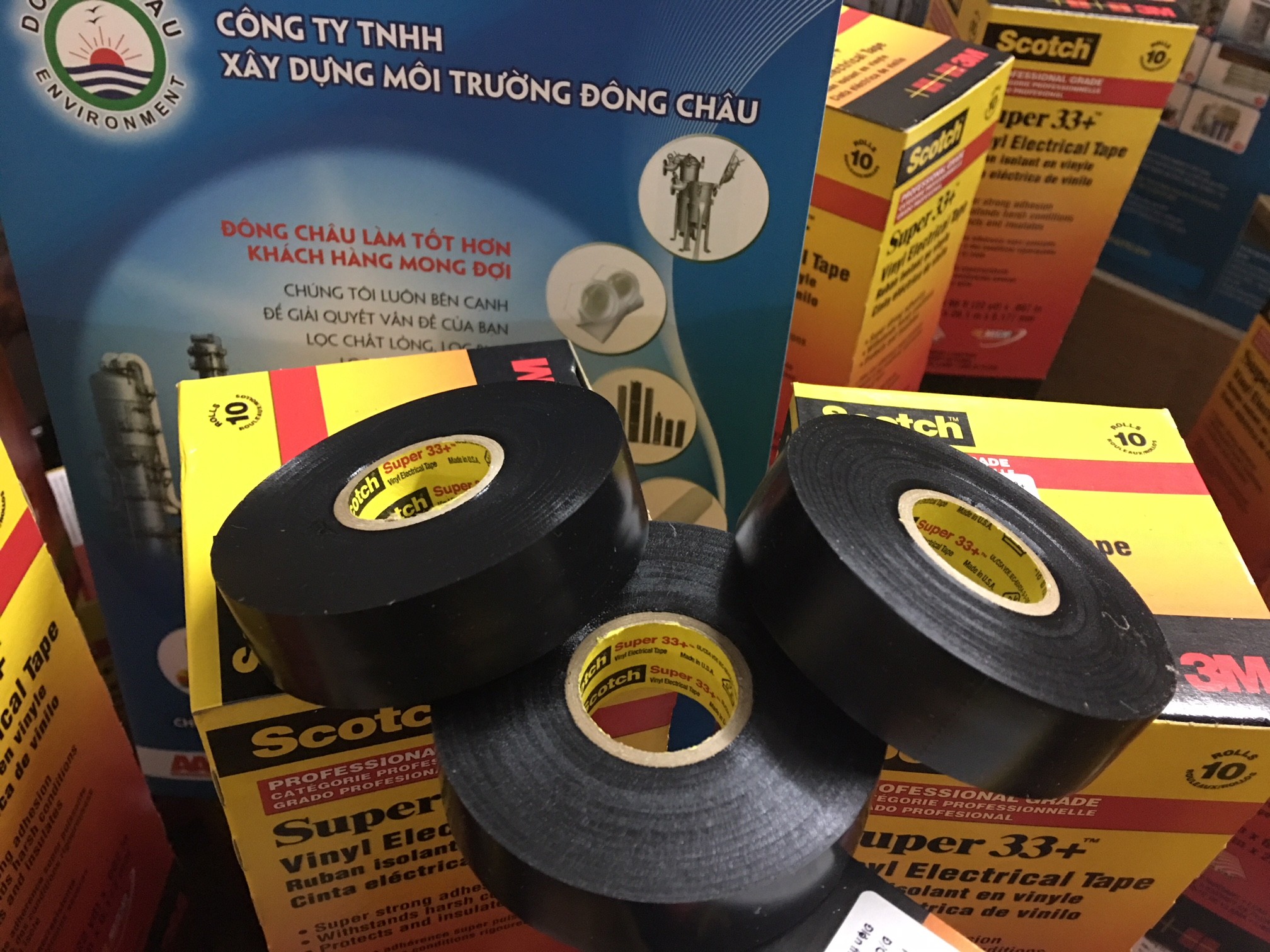 Băng keo điện 3M supper 33+