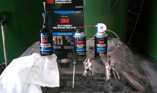 Bộ kit tự làm sạch động cơ hệ thống nhiên liệu ô tô tại nhà 3M