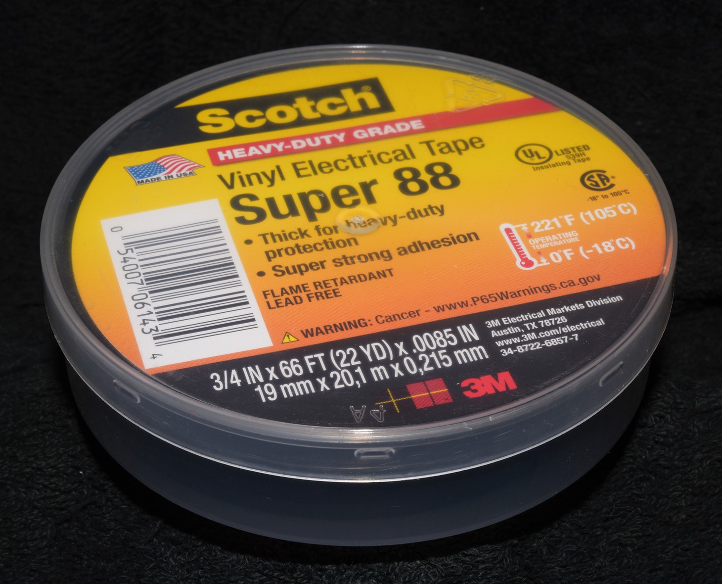 băng keo điện cao cấp 3M scotch 88 chuyên dụng