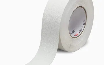 Băng keo màu trắng nhám chống trơn ngã trong nhà tắm 3M 280