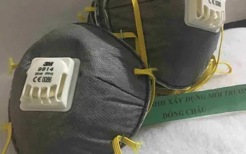 Khẩu trang chống khói bụi 3M 9914