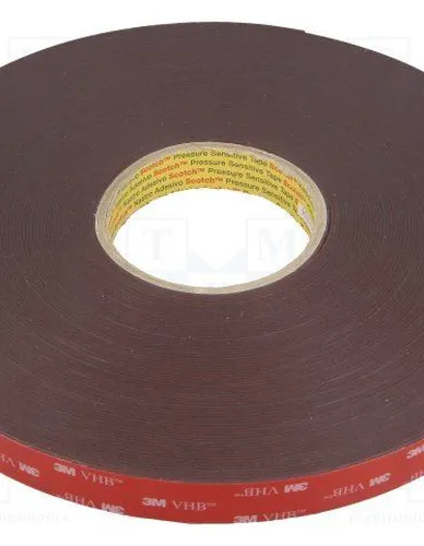 Băng keo cường lực 3M VHB 4611 đa năng dán gỗ, kính, kim loại