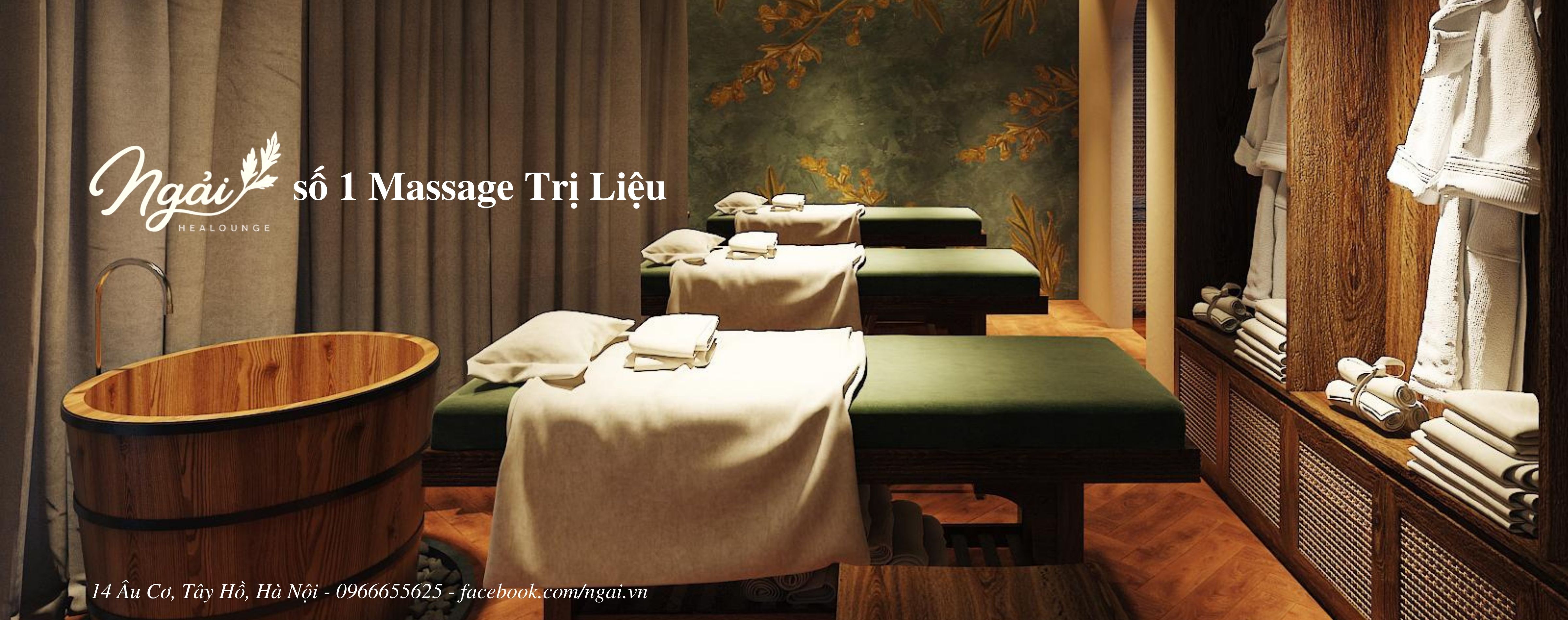 ngải spa số 1 massage trị liệu bấm huyệt
