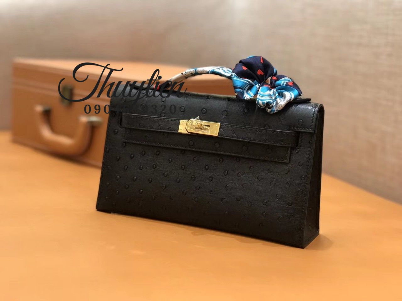Túi Hermes Kelly Mini Da Đà Điểu - Shop Chuyên Sỉ Túi Xách Vip