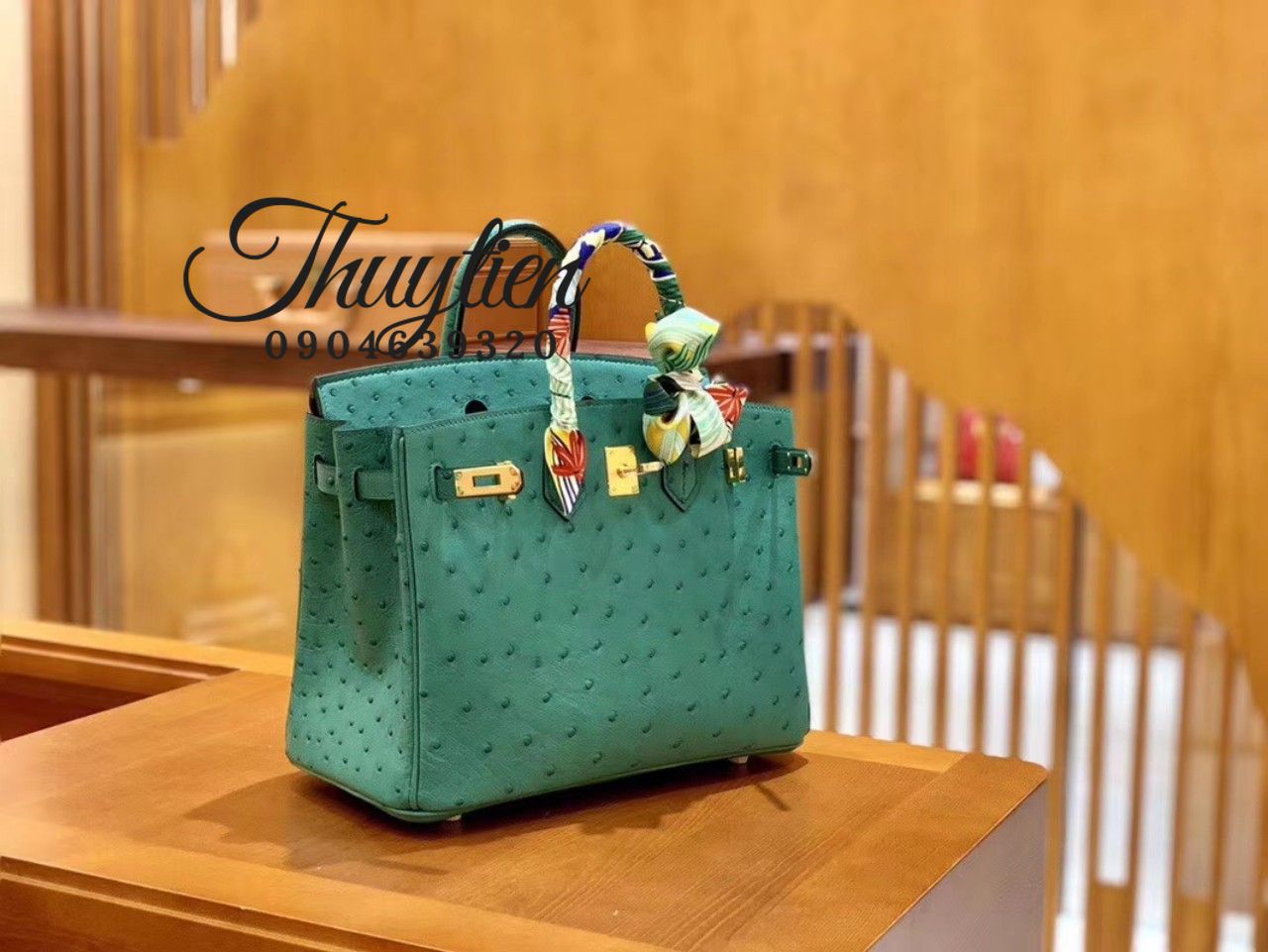 Túi Xách Hm Birkin Da Đà Điểu - Bán Buôn Túi Xách Vip Like Auth