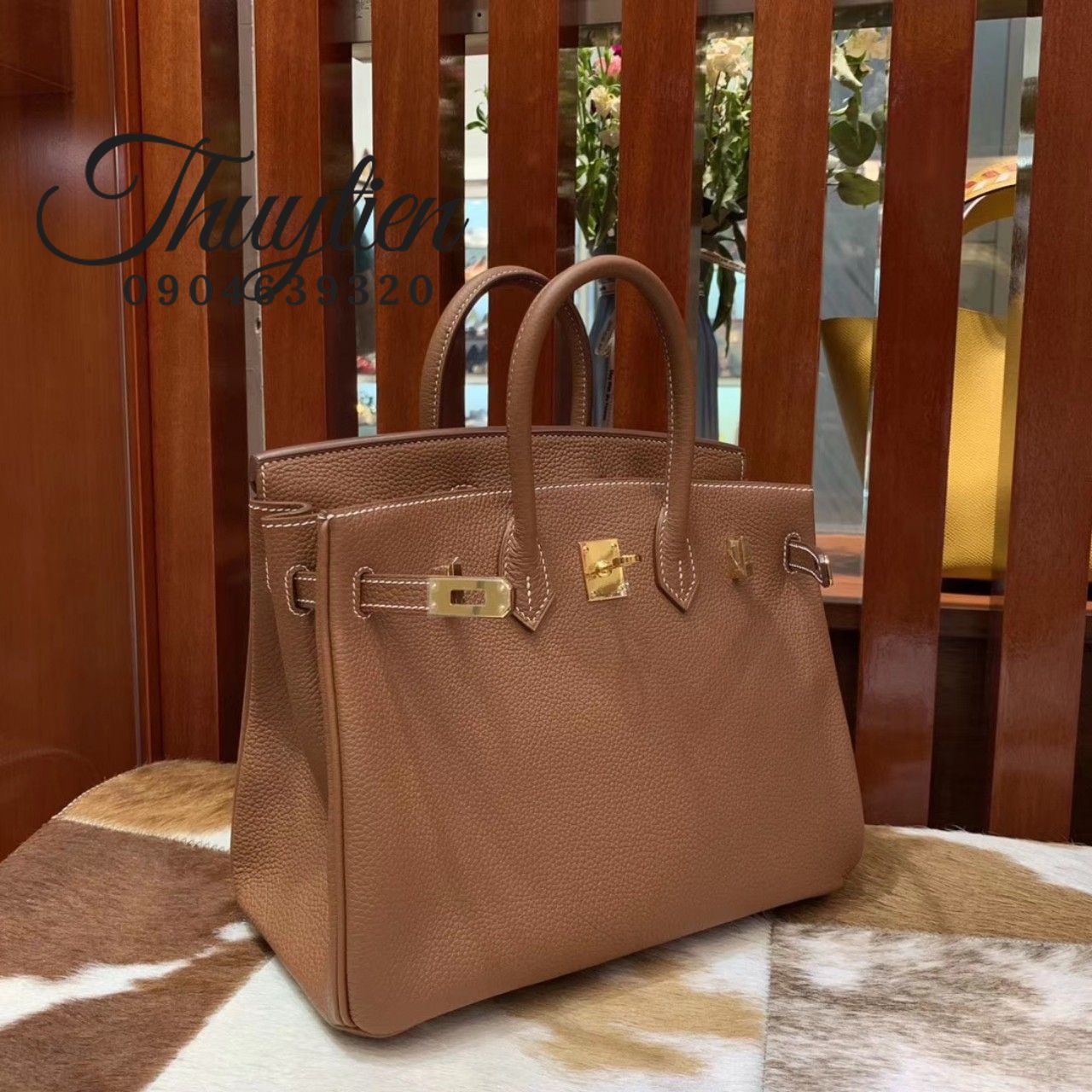 Túi xách Hermes Kelly size 19cm khâu tay 100%