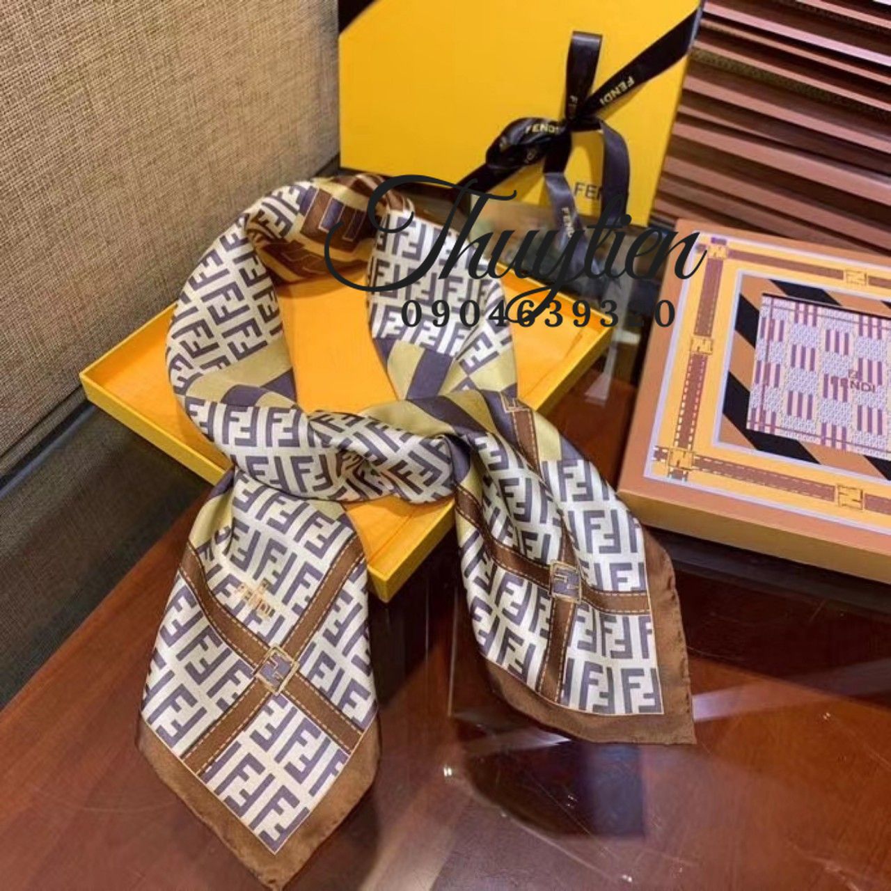 Bán Buôn Khăn Quàng Cổ Fendi Cao Cấp - Phụ Kiện Hàng Hiệu