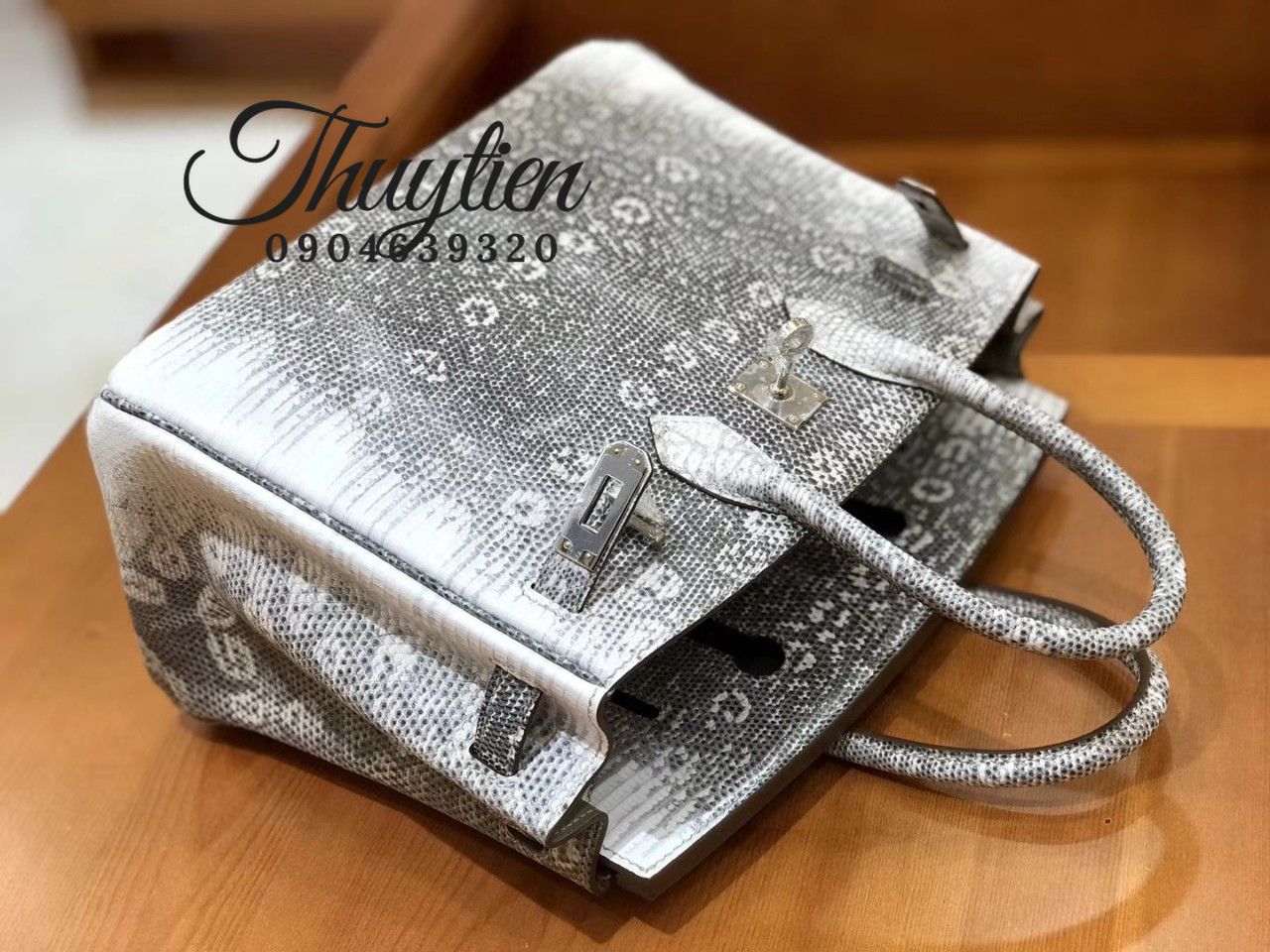 Order Sỉ Túi Hm Birkin Da Thằn Lằn - Túi Xách Cao Cấp Hàng Hiệu Vip