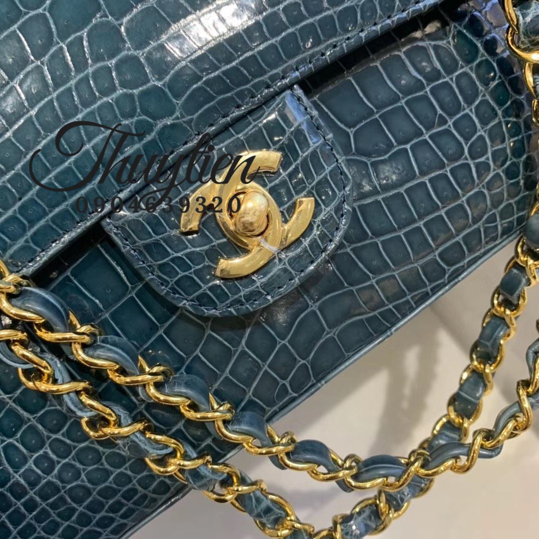 Túi Chanel Classic Da Cá Sấu Vip - Chuyên Sỉ Lẻ Túi Thương Hiệu