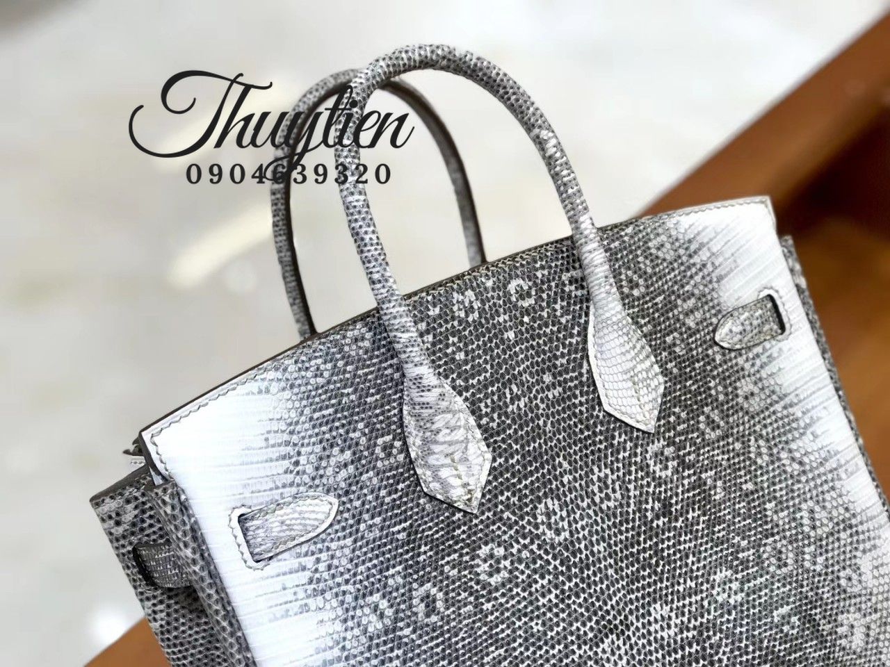 Giá Sỉ Túi Hm Birkin Da Thằn Lằn - Túi Xách Cao Cấp Hàng Hiệu Vip