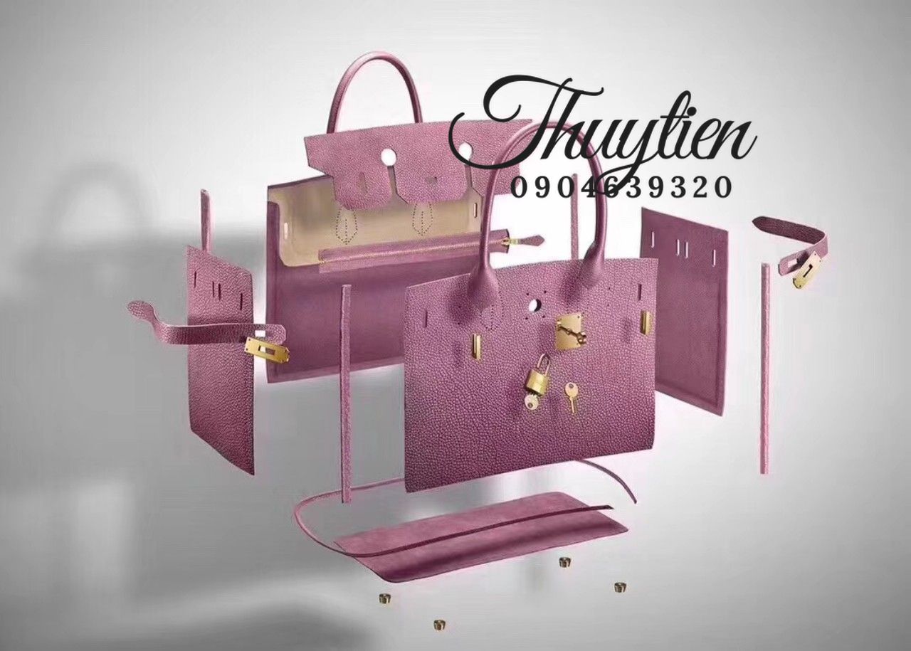 quy trình sx túi xách Hermes vip