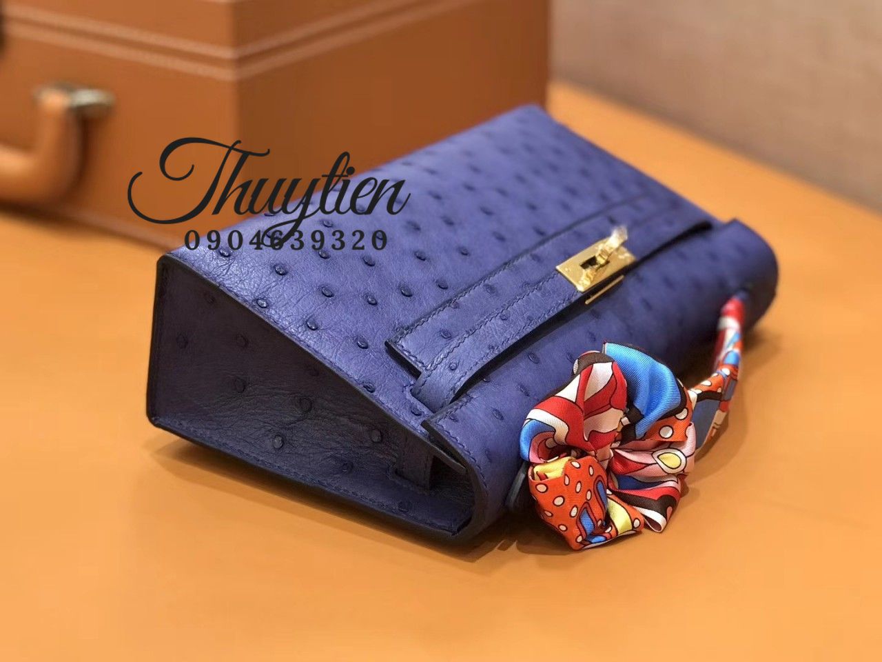 Túi Hermes Kelly Mini Da Đà Điểu - Chuyên Order Sỉ Túi Xách Vip