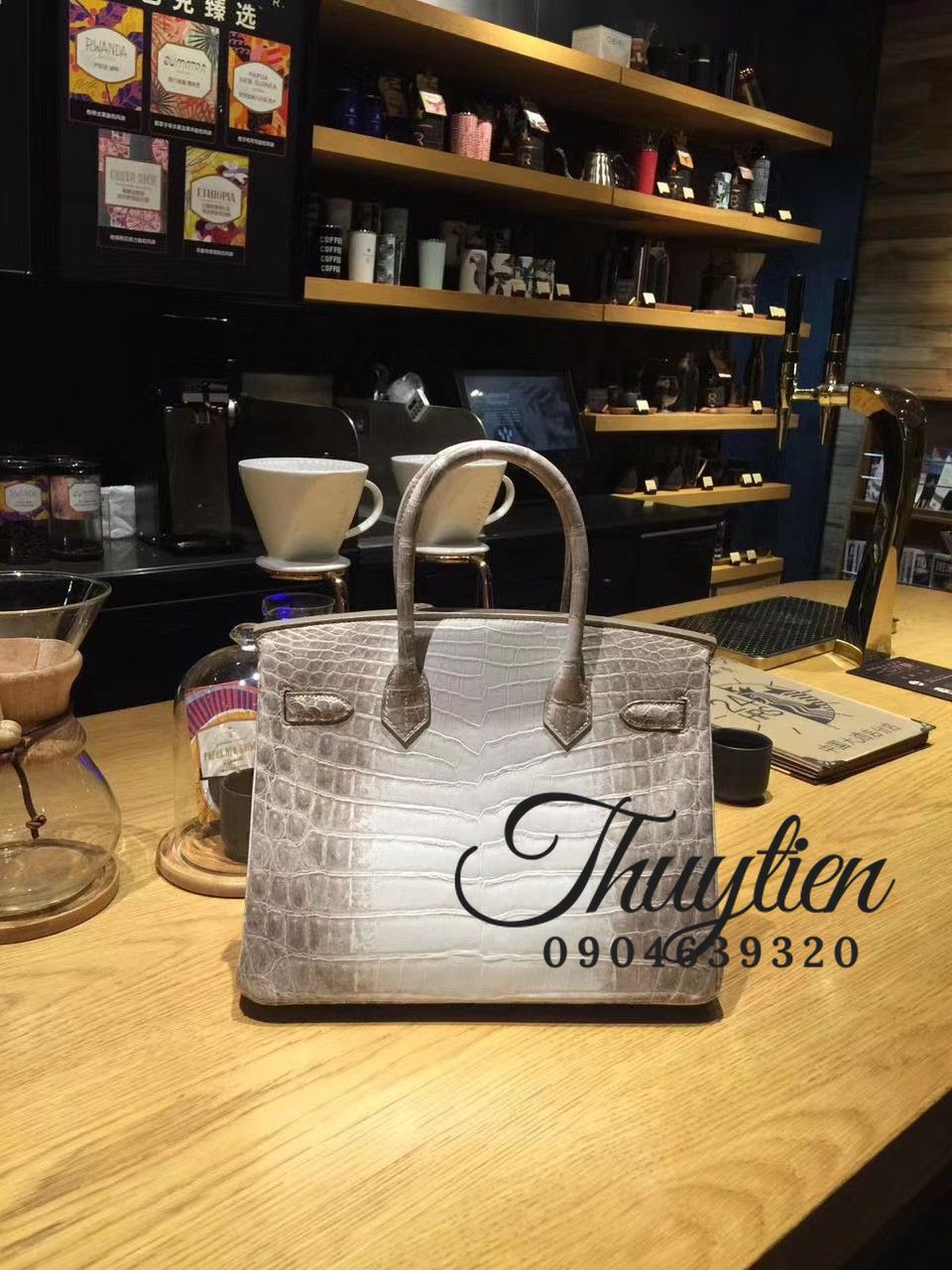 Cung Cấp Sỉ Túi Hm Birkin Da Cá Sấu Bạch Tạng Vip - Túi Xách Hermes Gửi Đi Mỹ