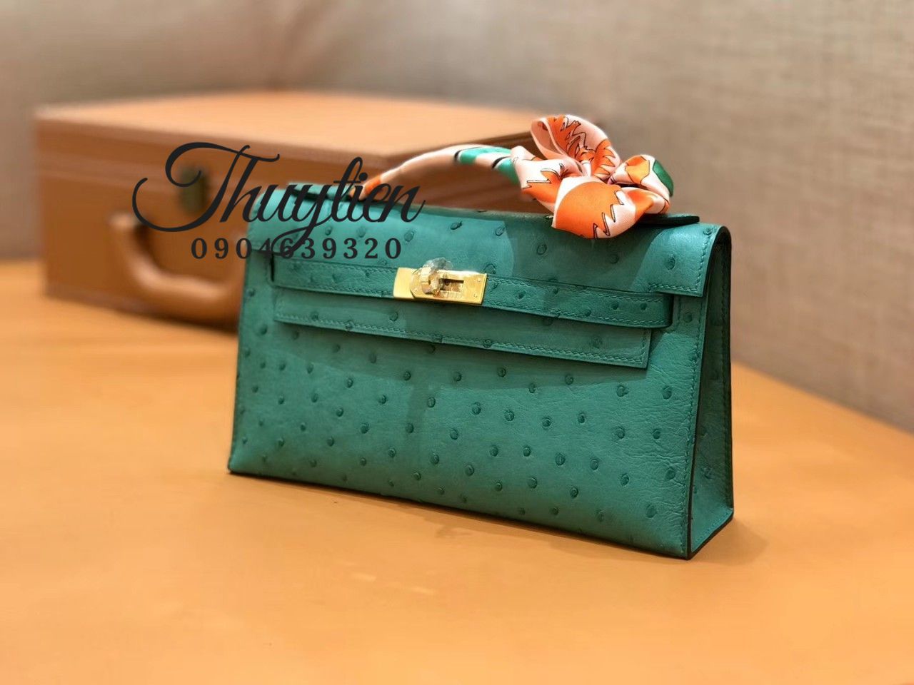 Túi Hermes Kelly Mini Da Đà Điểu - Shop Chuyên Sỉ Túi Xách Vip