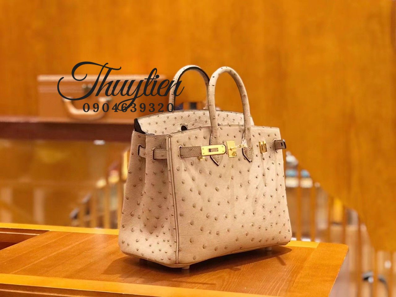 Túi Xách Hm Birkin Da Đà Điểu - Bán Buôn Túi Xách Vip Like Auth