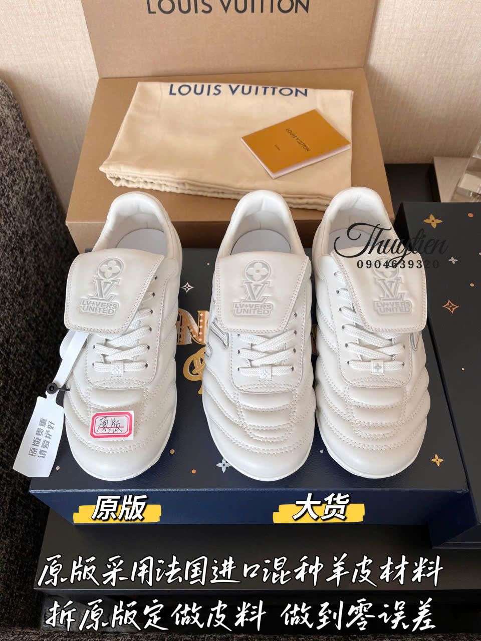 So Sánh Hai Mẫu Giày Lv Nam Bản Authentic Và Rep 1:1