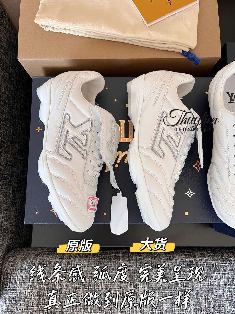 So Sánh Hai Mẫu Giày Lv Nam Bản Authentic Và Rep 1:1