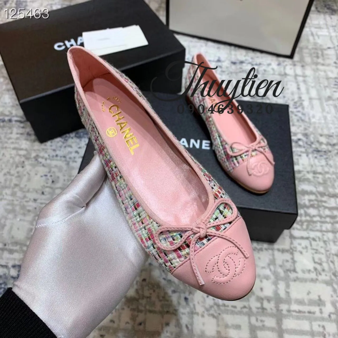 ORDER Chanel Flats shoes  Giày búp bê Chanel