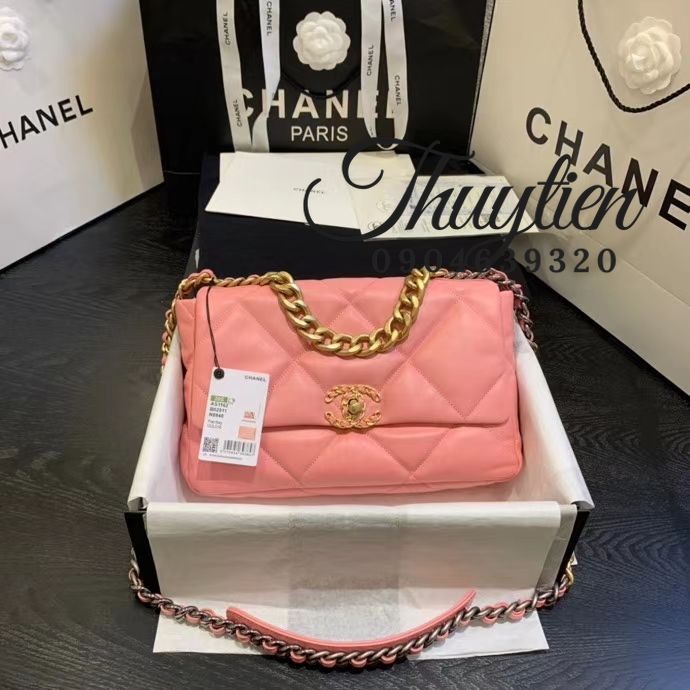 Túi Chanel 19 Flap Bag Da Bê Like Auth - Shop Sỉ Túi Xách Uy Tín Q7