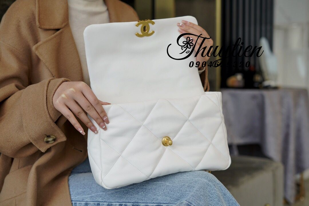 Túi Chanel 19 Flap Bag 30cm Like Auth 99% - Chuyên Túi Da Thật Cao Cấp
