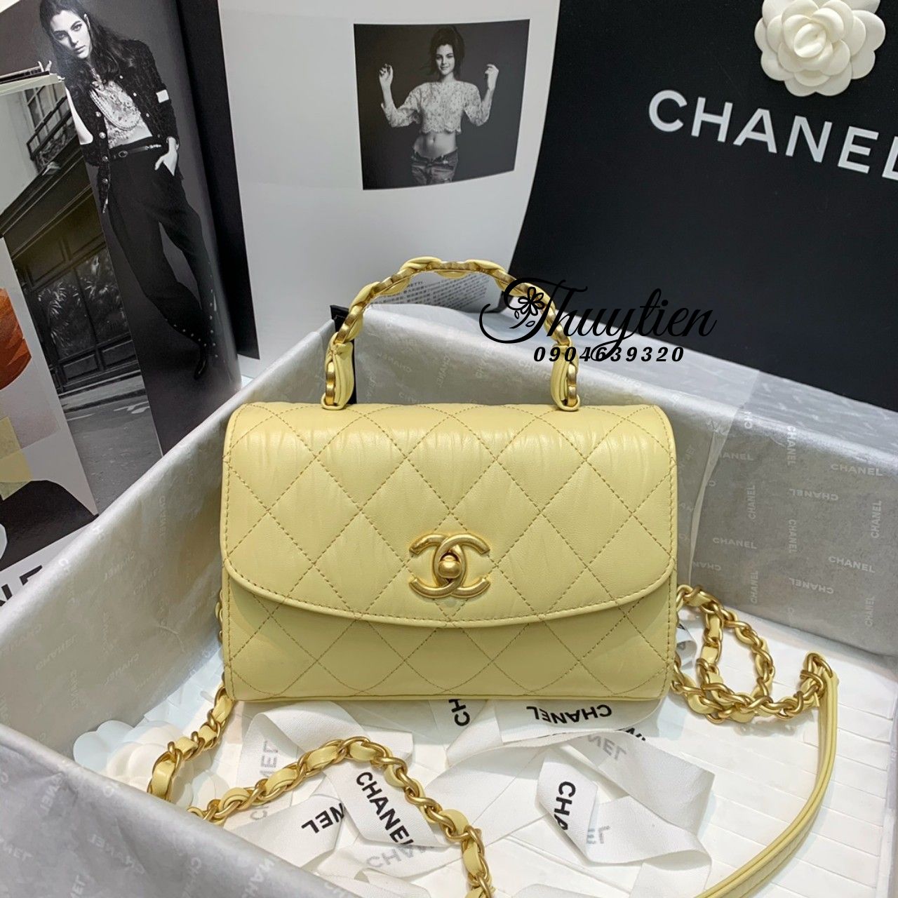 Túi Xách Chanel Coco Handle Siêu Cấp Like Auth - Shop Túi Hàng Hiệu Vip