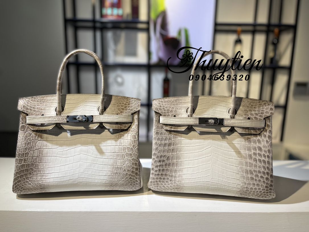 Túi Hm Birkin Da Cá Sấu Bạch Tạng Vip - Túi Xách Hermes Gửi Đi Mỹ