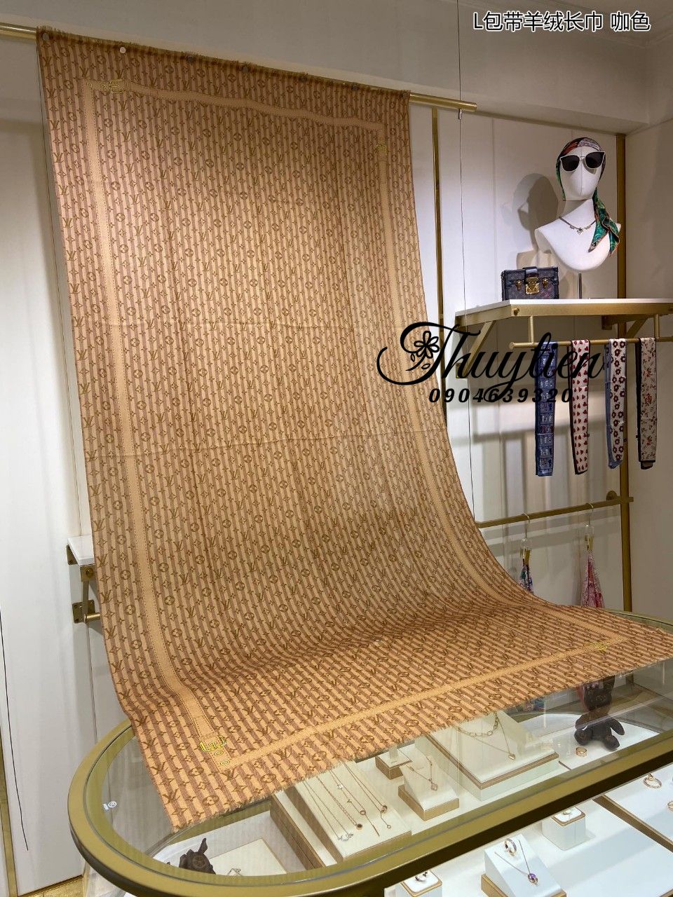 Khăn Lụa Thời Trang Lv Siêu Cấp Vip - Khăn Cao Cấp Tại Hải Phòng