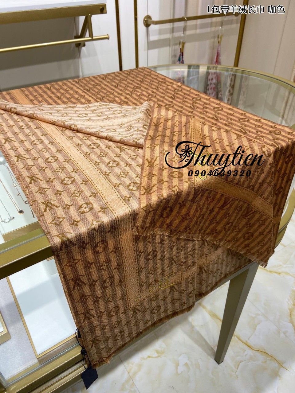 Khăn Tơ Lv Thời Trang Vip Hàng Rep 1:1 - Chuyên Cung Cấp Khăn Luxury