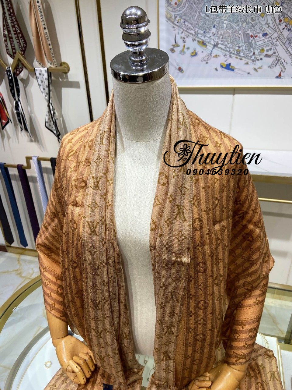 Khăn Lụa Thời Trang Lv Siêu Cấp Vip - Khăn Cao Cấp Tại Hải Phòng