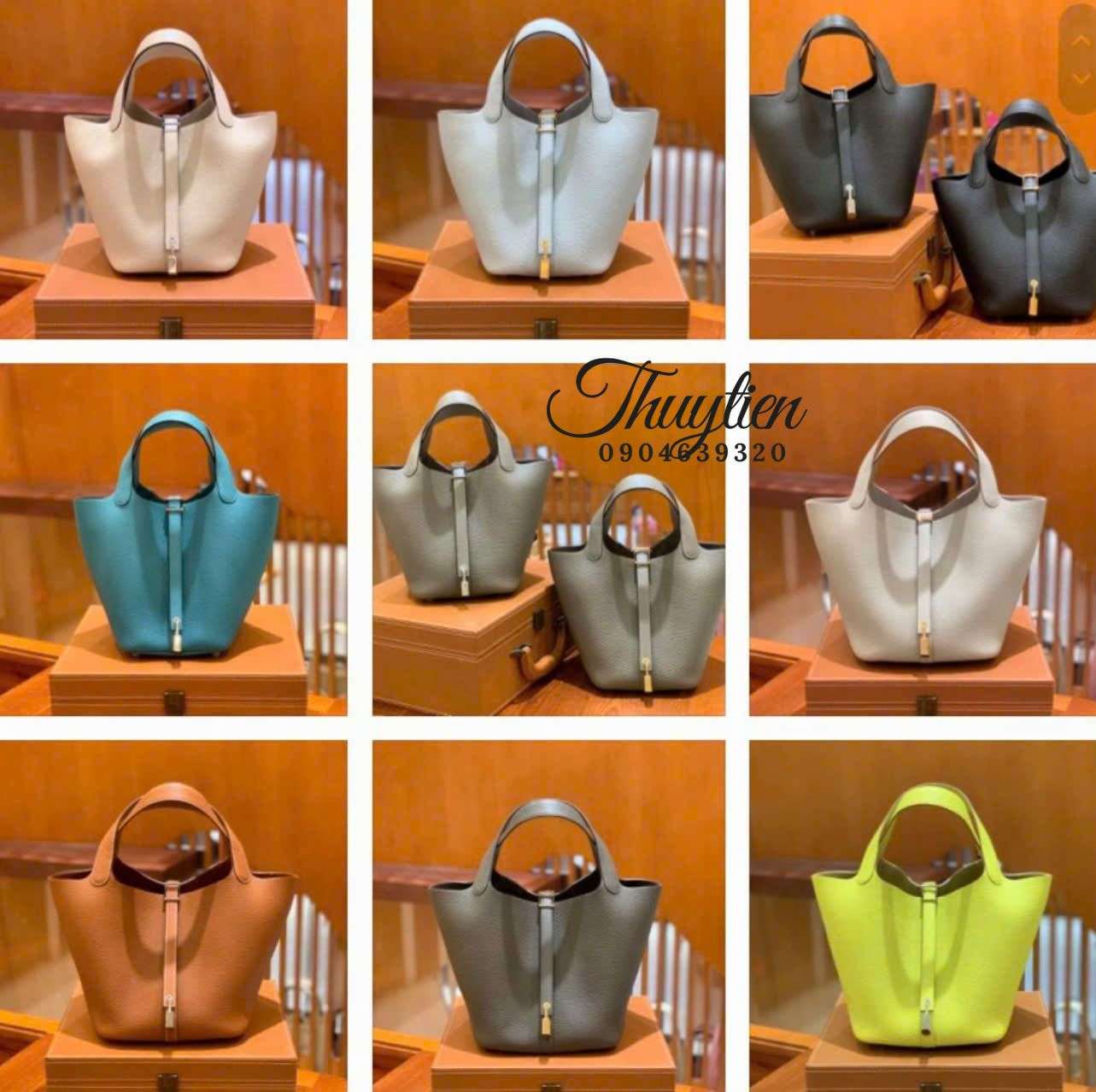 Tổng Hợp Các Mẫu Giỏ Xách Hermes Picotin Handmade - Shop Túi Vip Tại Hà Nội