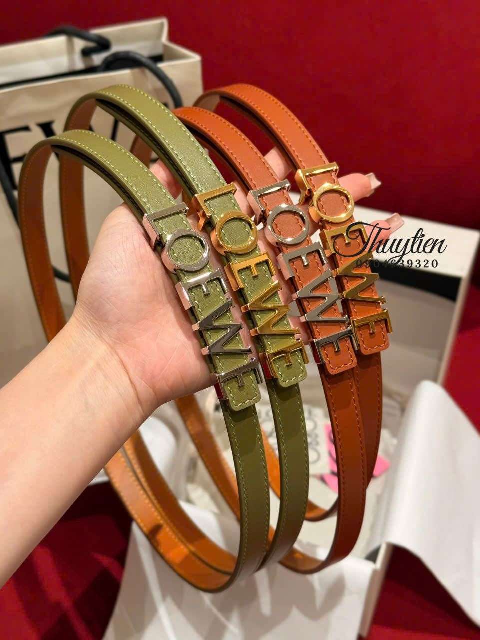 Thế Giới Thắt Lưng Hàng Hiệu Loewe Da Thật Bản Cao Cấp Giá Tốt