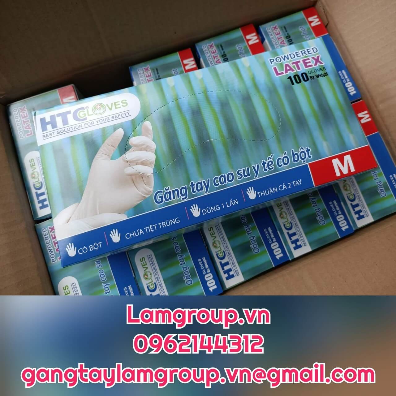 Găng tay Latex có bột giá rẻ tháng 3/2022 Găng tay Latex có bột giá rẻ tháng 3/2022