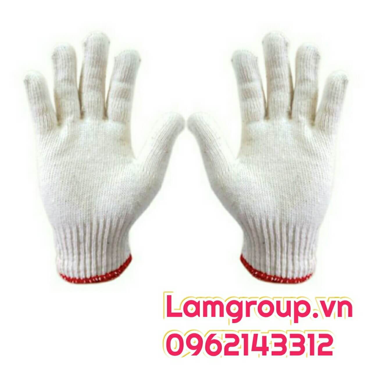 Găng tay vải sợi trắng Găng tay vải sợi trắng