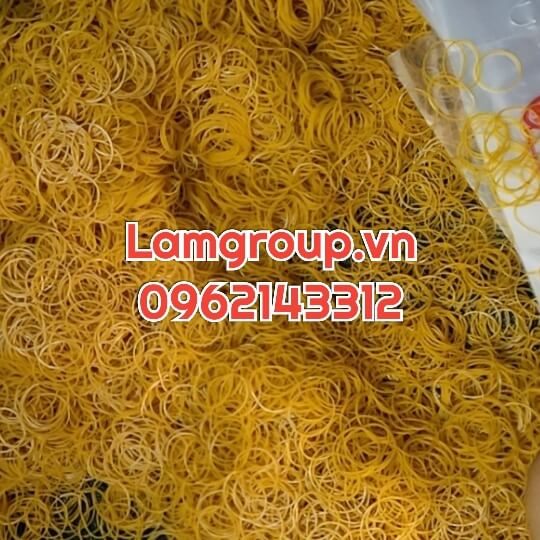 Trùm sỉ dây thun khoanh tròn màu vàng đỏ xanh đen trắng giá rẻ tại TP.HCM Trùm sỉ dây thun khoanh tròn màu vàng đỏ xanh đen trắng giá rẻ tại TP.HCM