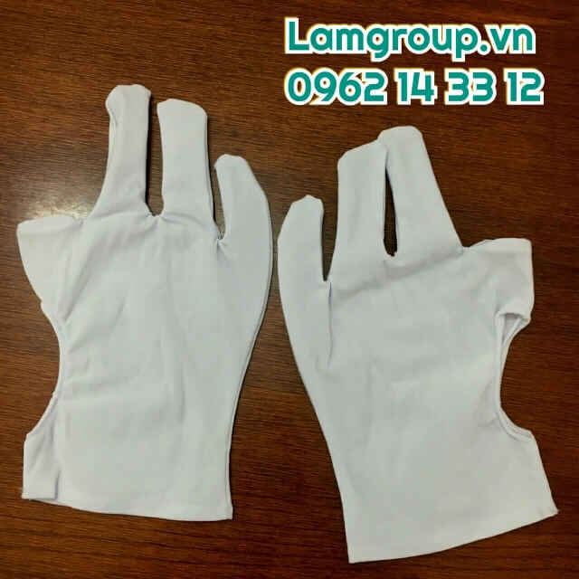 GĂNG TAY VẢI TRẮNG CỤT NGÓN GIÁ RẺ TẠI XƯỞNG GĂNG TAY VẢI TRẮNG CỤT NGÓN GIÁ RẺ TẠI XƯỞNG