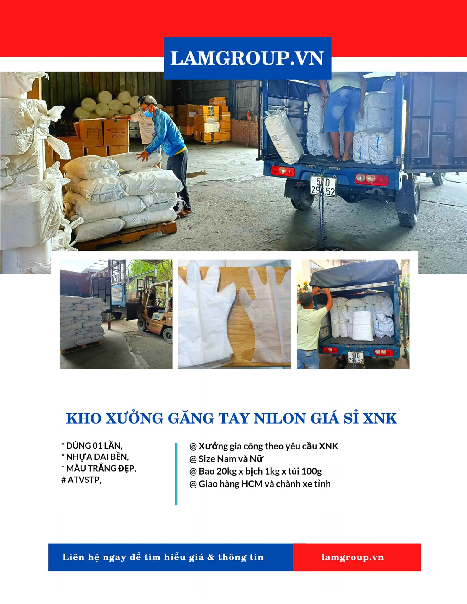 Tuyển đại lý găng tay nilon giá rẻ trên toàn quốc Tuyển đại lý găng tay nilon giá rẻ trên toàn quốc
