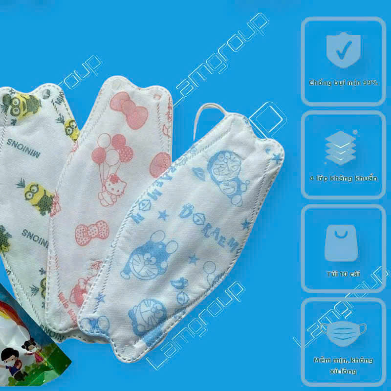 Cách phân biệt khẩu trang vải 4 lớp không dệt chính hãng Cách phân biệt khẩu trang vải 4 lớp không dệt chính hãng