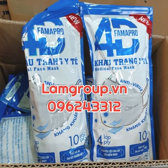 Khẩu trang y tế 4D giá tốt tháng 4/2022 Khẩu trang y tế 4D giá tốt tháng 4/2022