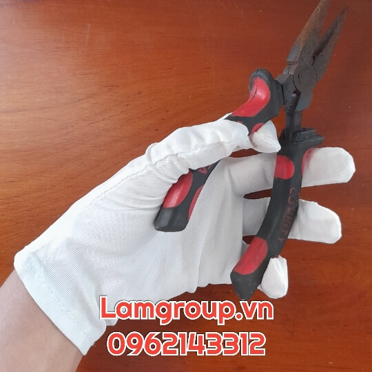 Găng tay cotton màu trắng Găng tay cotton màu trắng