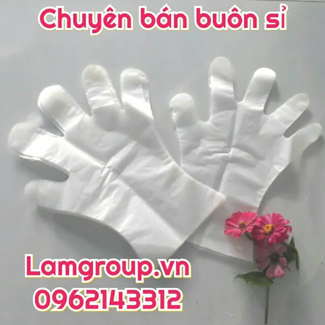Găng tay Nilon xốp trắng dùng 01 lần cho nam nữ giá rẻ nhất TP.HCM Găng tay Nilon xốp trắng dùng 01 lần cho nam nữ giá rẻ nhất TP.HCM