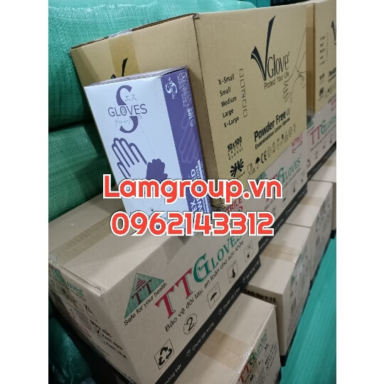 Găng tay y tế có bột giá rẻ tháng 5 Găng tay y tế có bột giá rẻ tháng 5