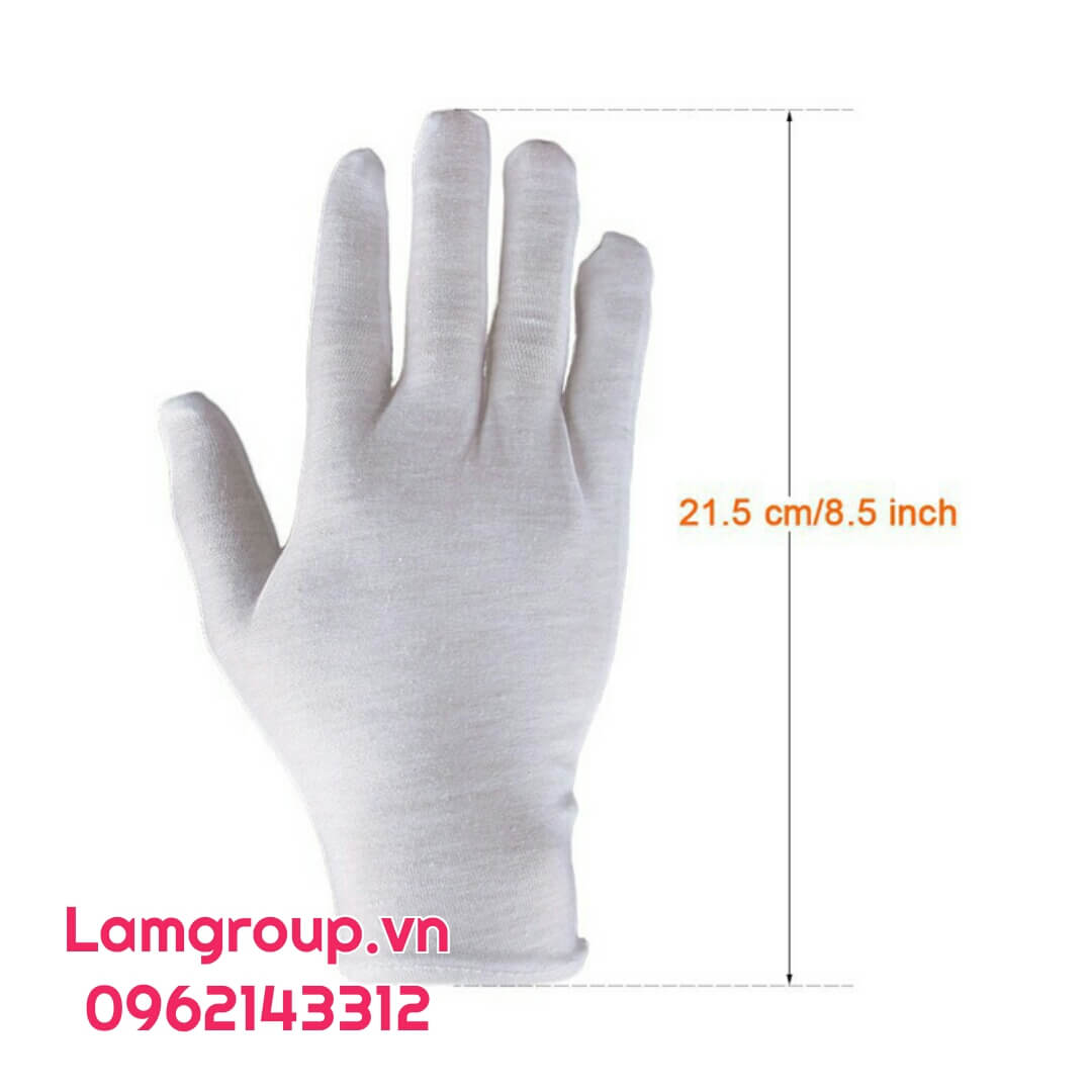 Găng Tay Thun Trắng Cho Cửa Hàng Vàng Bạc Đá Quý Găng Tay Thun Trắng Cho Cửa Hàng Vàng Bạc Đá Quý