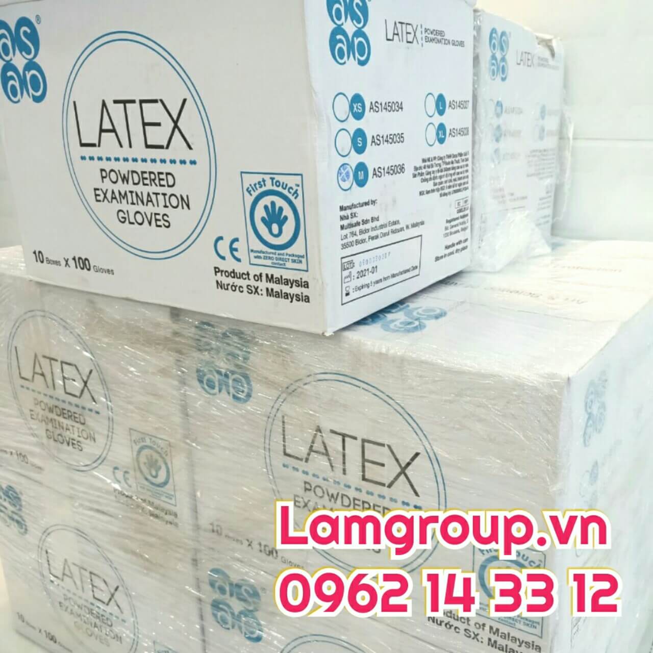 Găng tay y tế Asap Gloves giá rẻ nhất TP.HCM Găng tay y tế Asap Gloves giá rẻ nhất TP.HCM