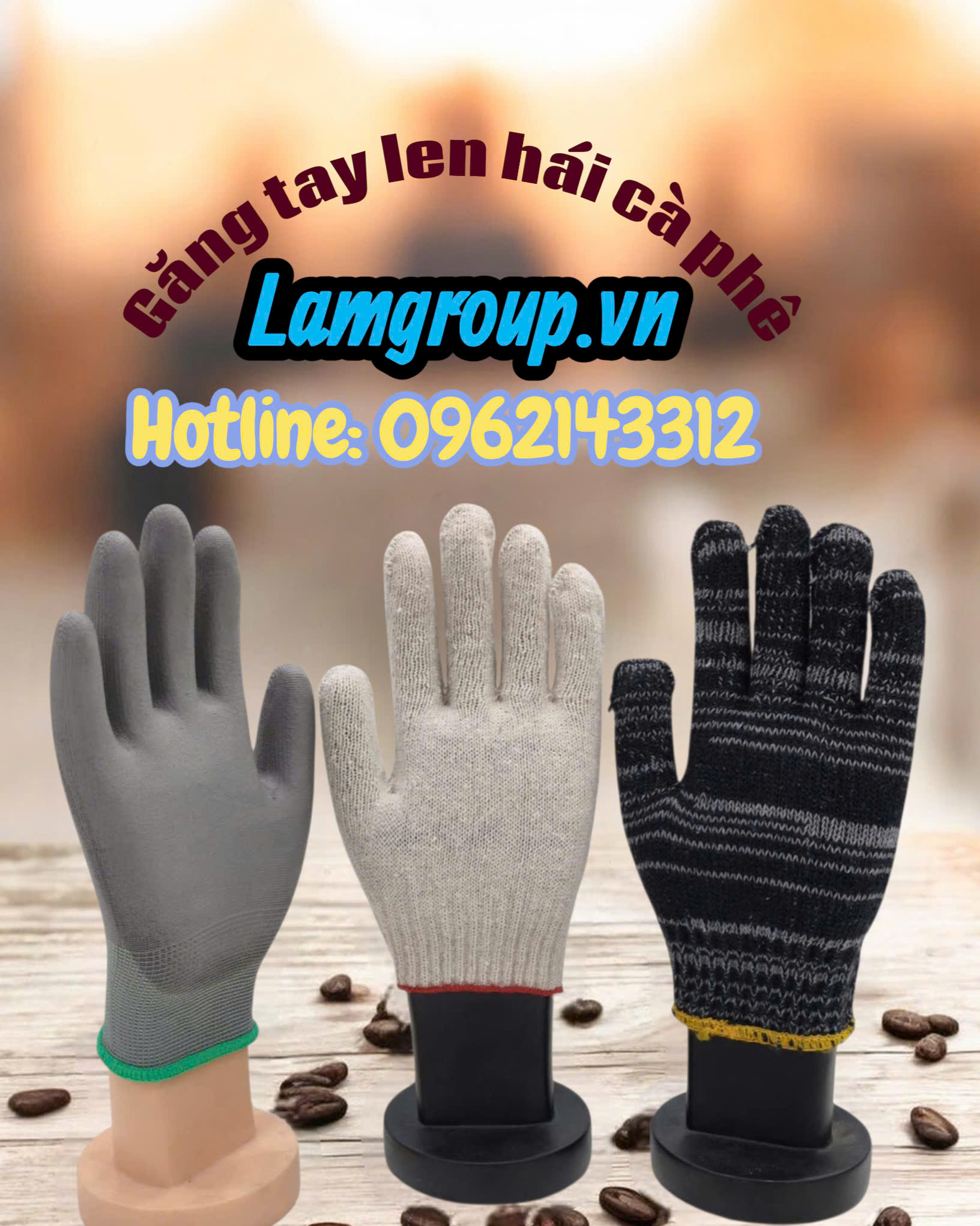 Găng tay vải sợi polyester giá rẻ Găng tay vải sợi polyester giá rẻ