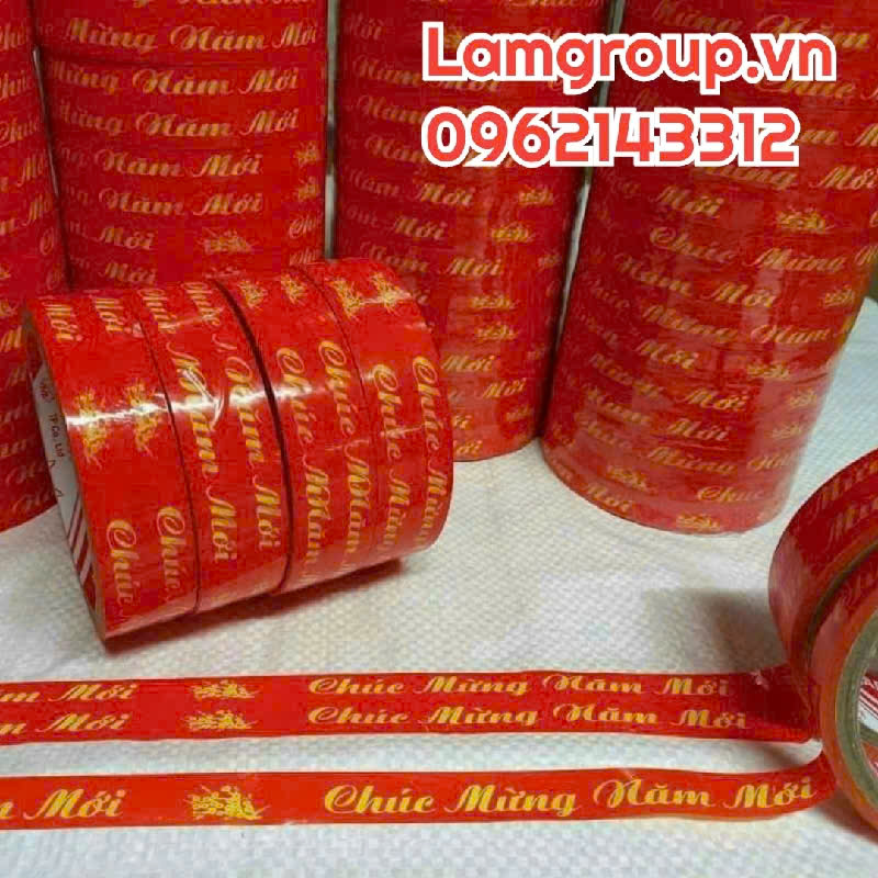 Lamgroup - xưởng sản xuất băng keo chúc mừng năm mới Lamgroup - xưởng sản xuất băng keo chúc mừng năm mới